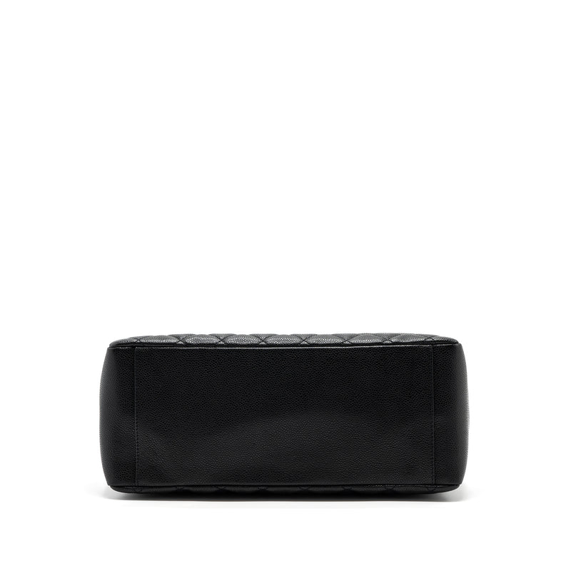 Chanel Grand Shopping Tote Caviar Black SHW