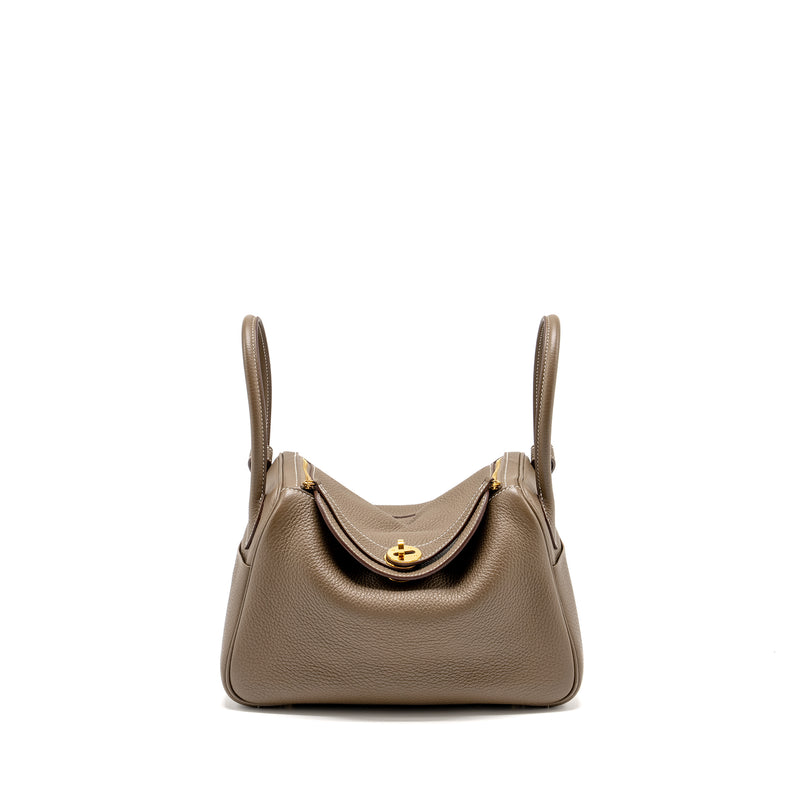 Hermes Lindy 26 Clemence Etoupe GHW Stamp U