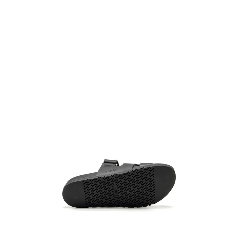 Hermes Size 42 Homme Chypre Sandals Black