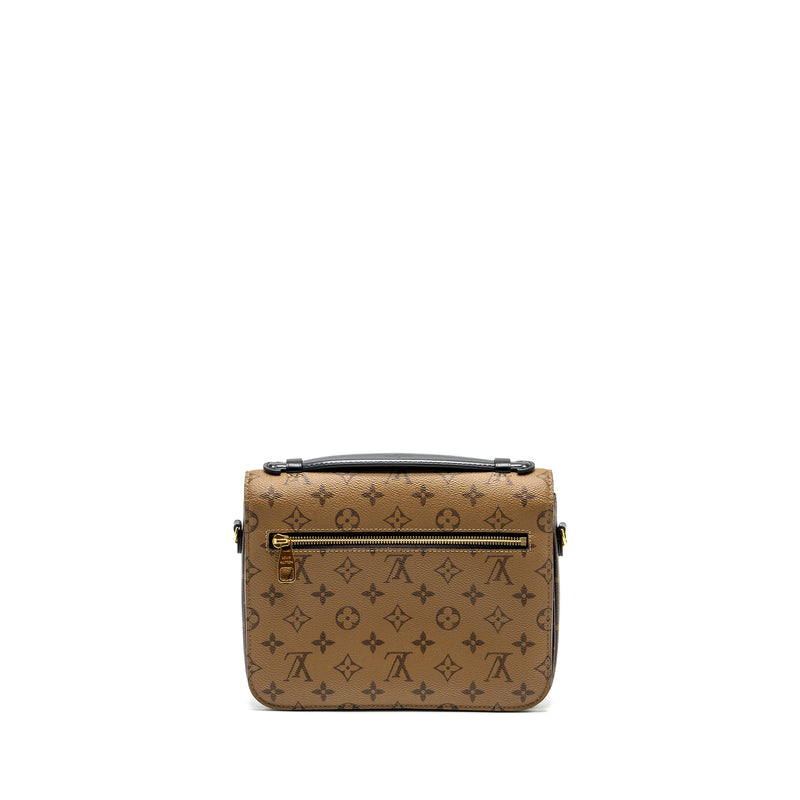 Louis Vuitton Pochette Metis monogram reverse canvas GHW
