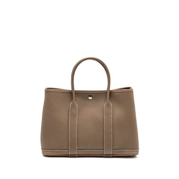 Hermes Garden Party 30 Negonda etoupe SHW stamp U