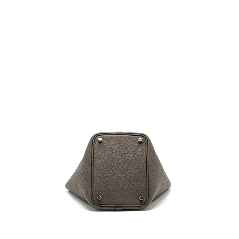 Hermes picotin 18 clemence Gris Etain SHW Stamp Y