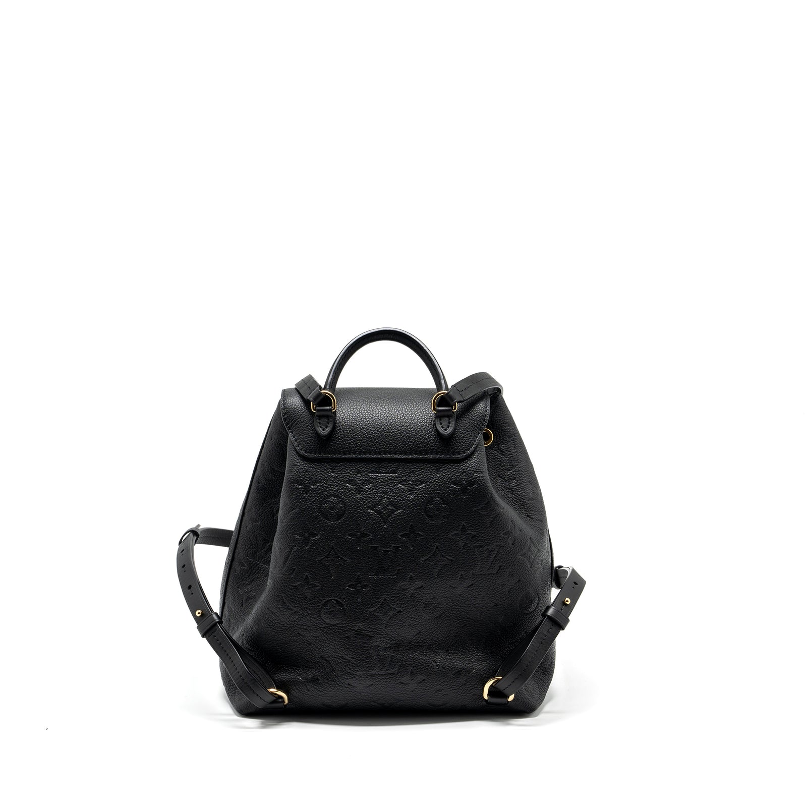 Louis Vuitton Montsouris PM Daypack Backpack Rucksack Monogram Black LOUIS VUITTON Montsouris NM PM Monogram Empreinte Backpack Black main image 3