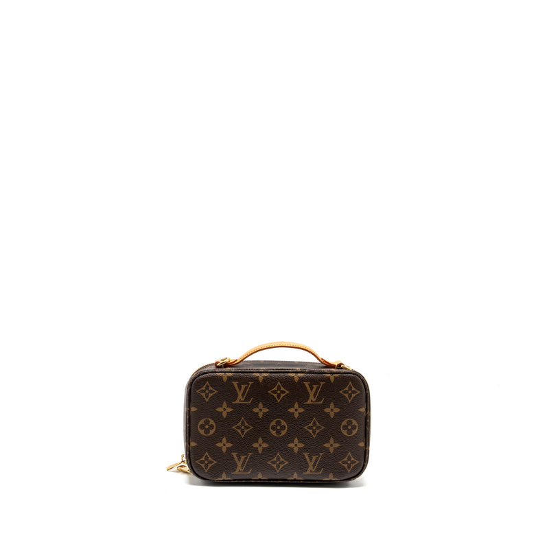 Louis Vuitton utility crossbody bag monogram canvas GHW
