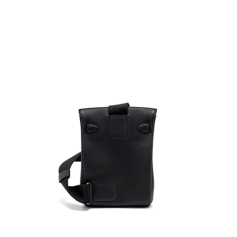 Hermes Hac A Dos Pm Backpack Togo Black SHW Stamp W