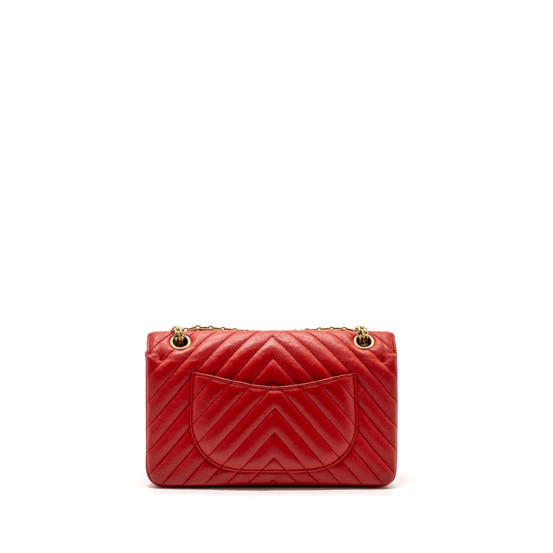 Chanel chevron online calfskin