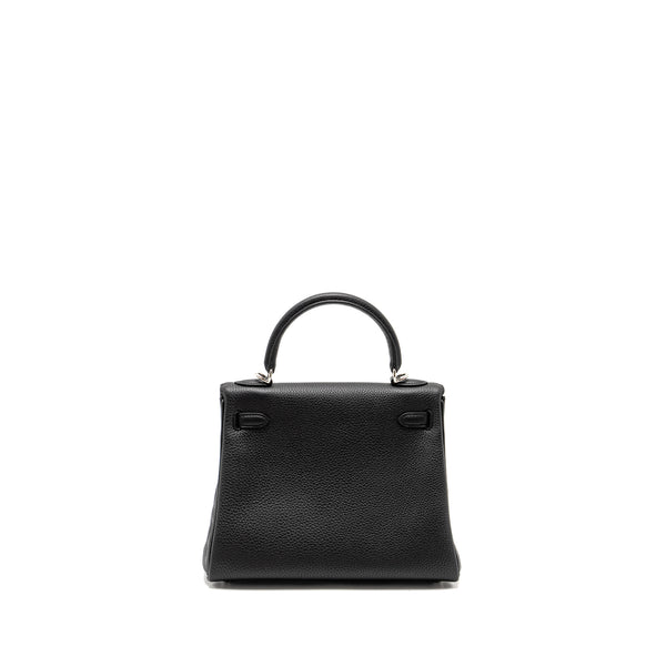 Hermes Kelly 25 togo black SHW stamp B