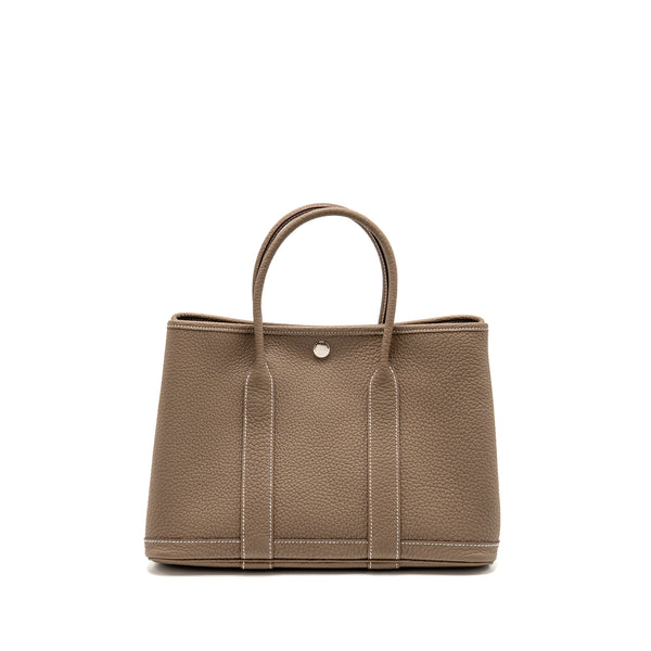 Hermes Garden Party 30 Negonda etoupe SHW stamp U