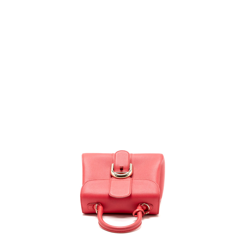 Delvaux Mini Brilliant Box Calfskin Pink GHW