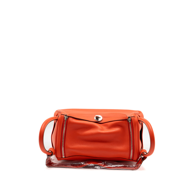 Hermes Lindy 30 Swift Leather Red SHW Stamp X