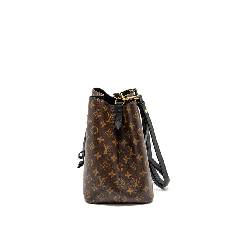 LOUIS VUITTON Neo Noe Monogram Canvas Black GHW