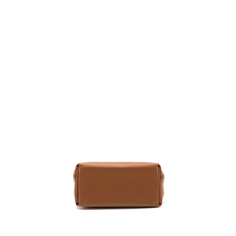 Hermes Mini 2424 Evercolor/ Swift Gold GHW Stamp U