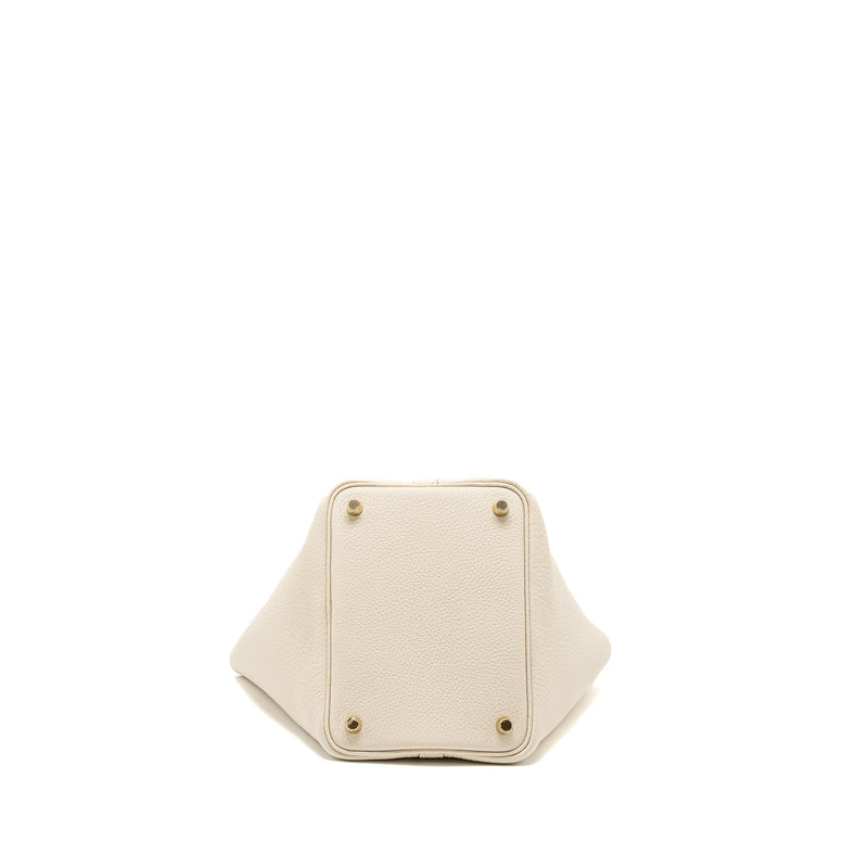Hermes Picotin 18 Clemence Craie GHW Stamp U