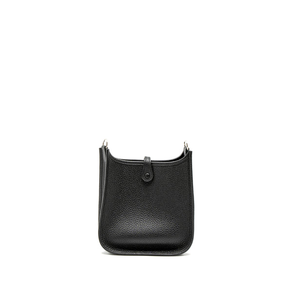 Hermes Mini Evelyne Clemence Black SHW Stamp U