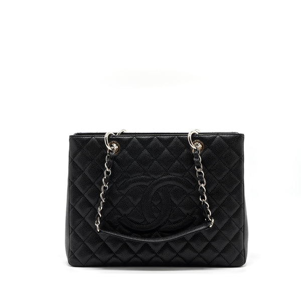 Chanel Grand Shopping Tote Caviar Black SHW