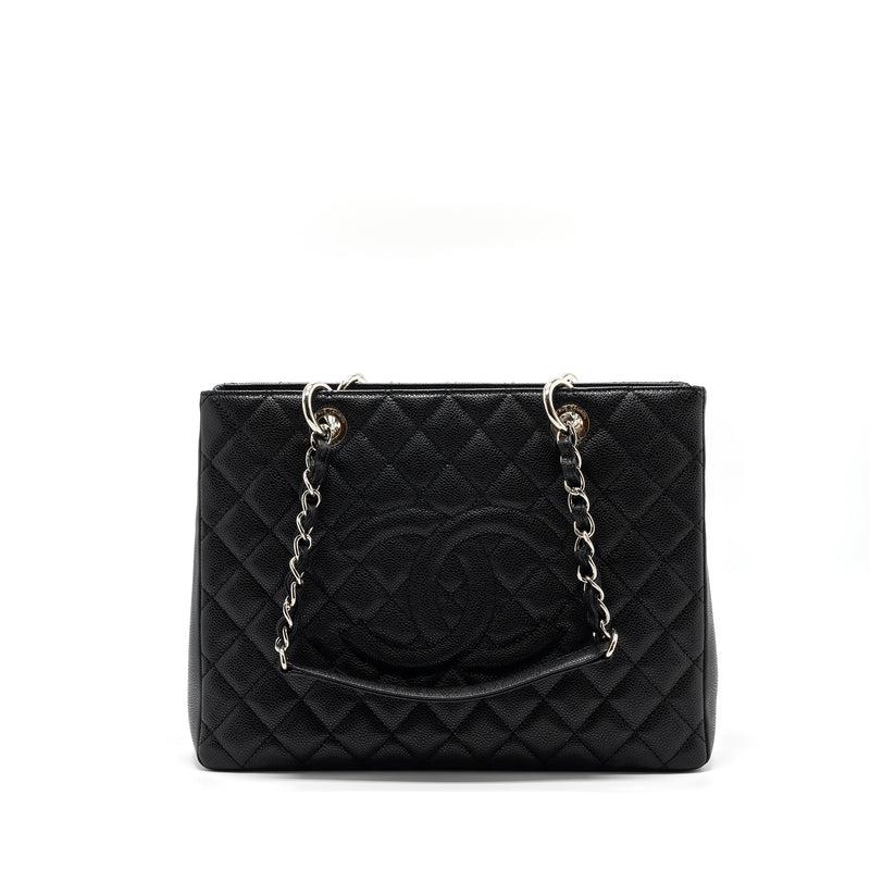 Chanel Grand Shopping Tote Caviar Black SHW