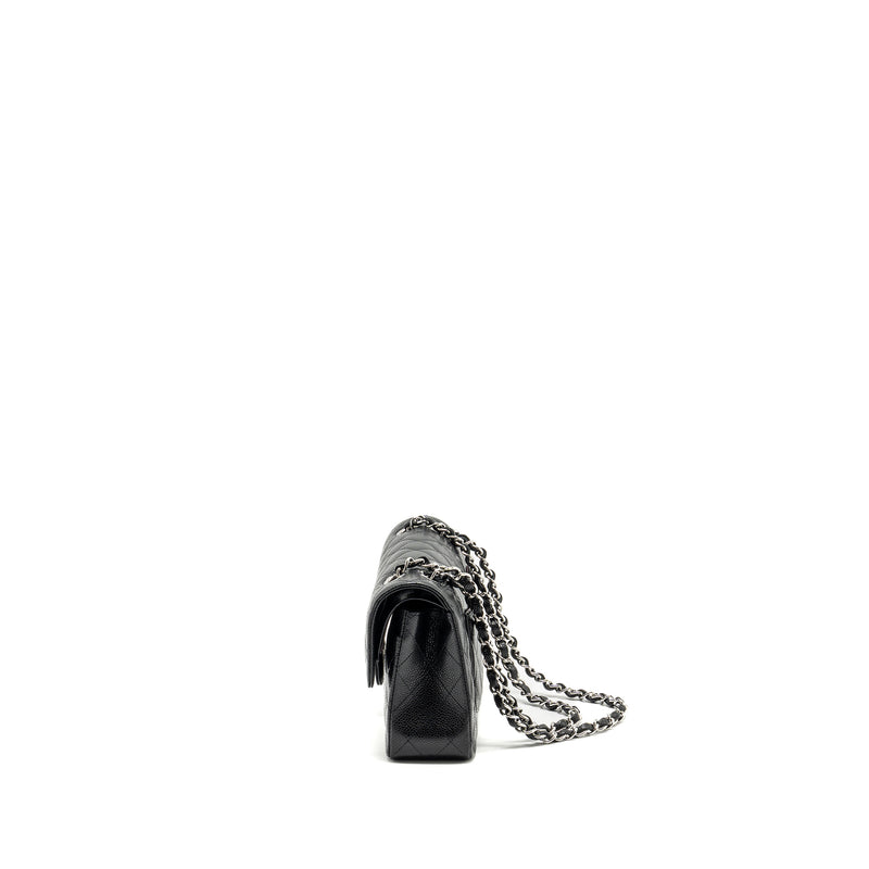 Chanel Small Classic Double Flap Bag Caviar BLACK SHW (Microchip)