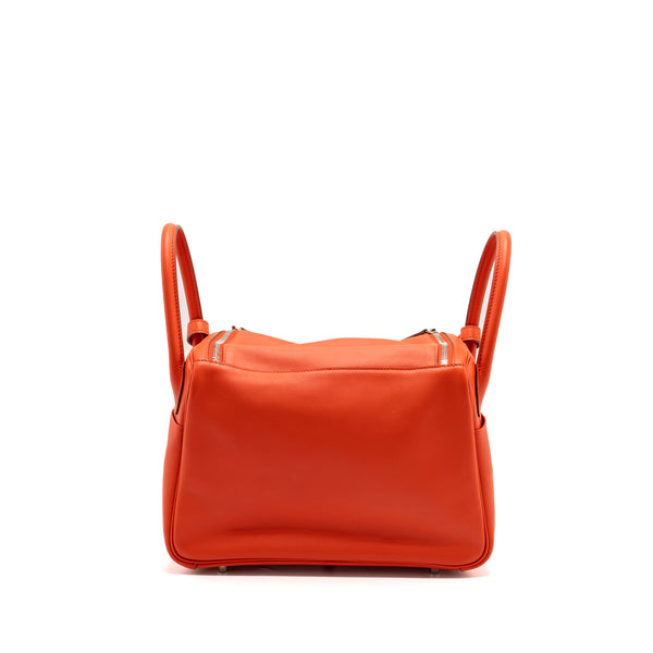Hermes Lindy 30 Swift Leather Red SHW Stamp X