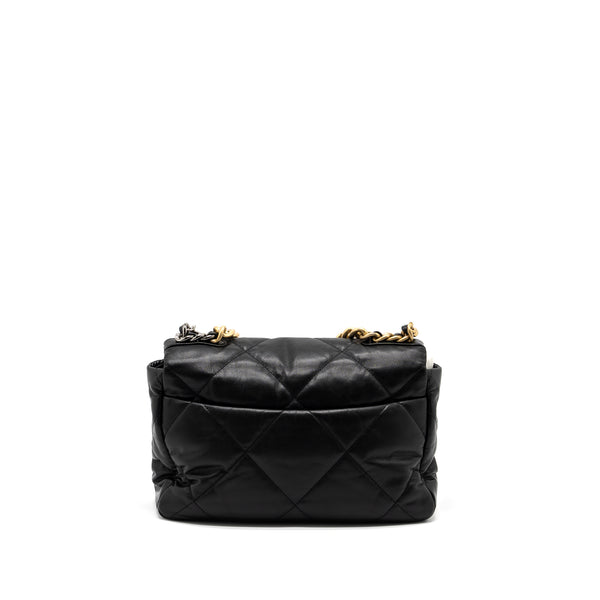 Chanel Medium 19 Bag Goatskin Black Multicolour Hardware