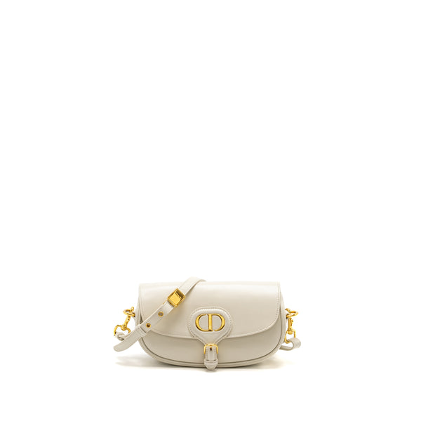 Dior Bobby East-West Bag Calfskin White GHW