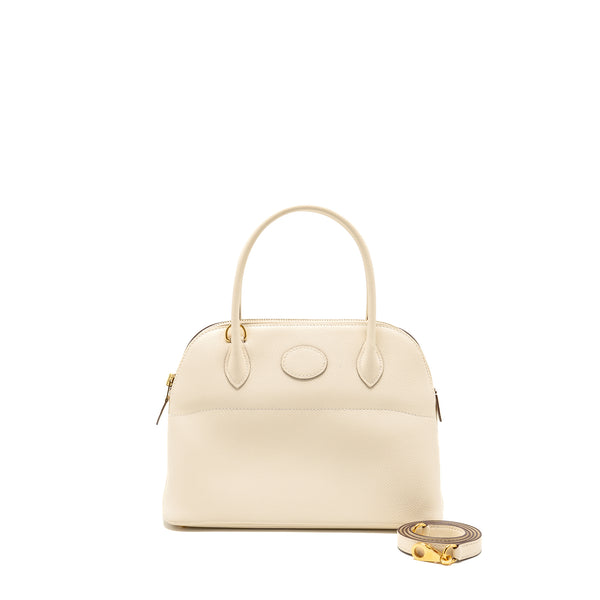 Hermes Bolide 27 Epsom Nata SHW Stamp Y