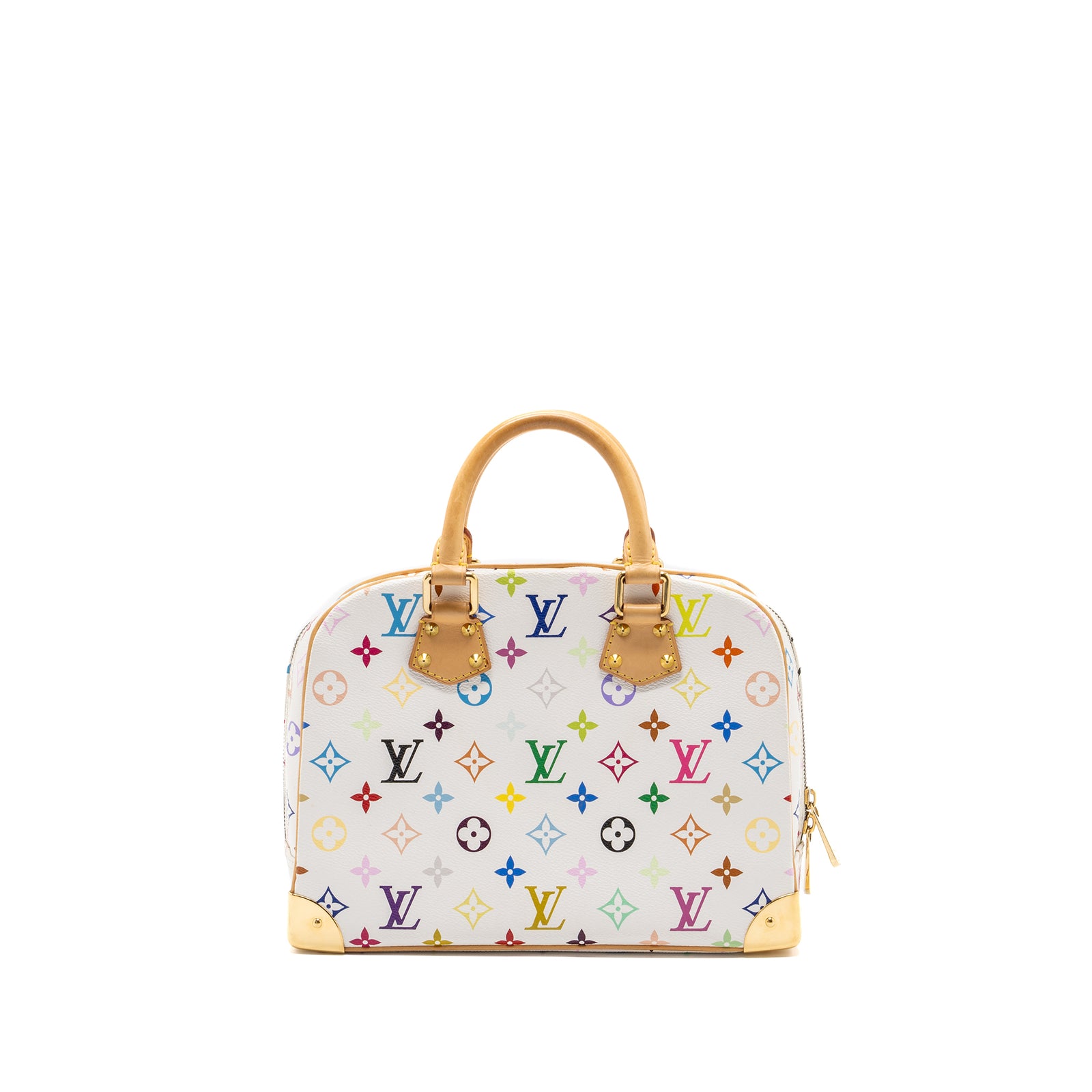 【希少】LOUIS VUITTON Monogram Top Handle Bag Vintage バッグ Louis Vuitton Vintage Monogram Top Handle Shopper Bag Brown