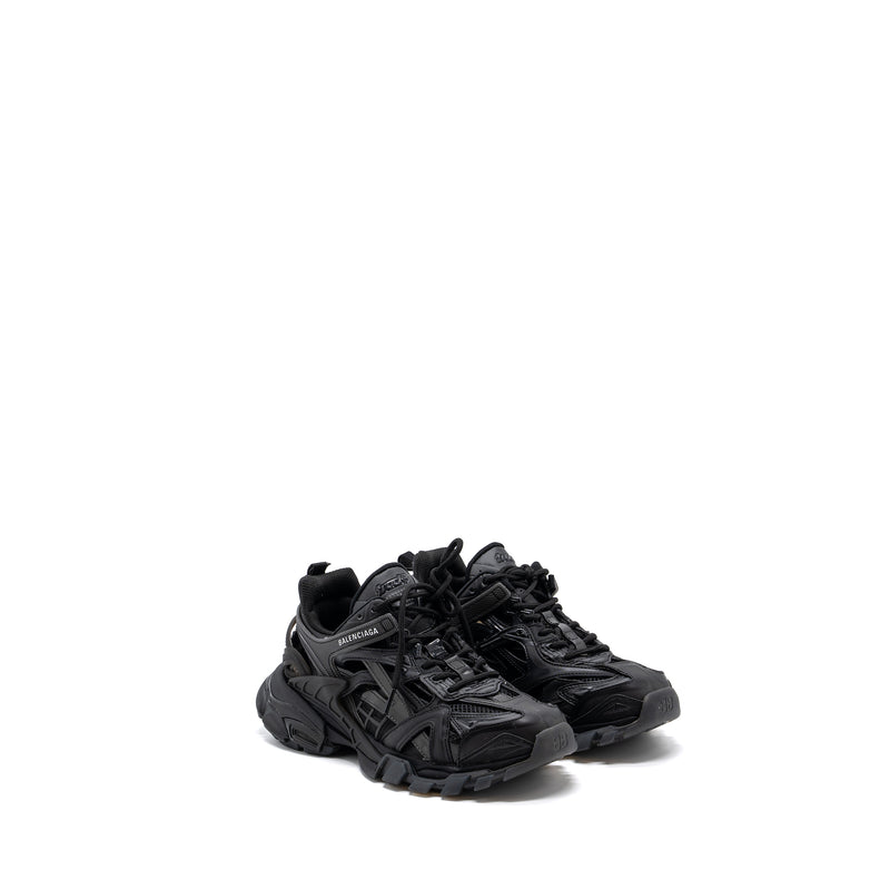 Balenciaga Size 37 Track.2 Open Sneakers Black