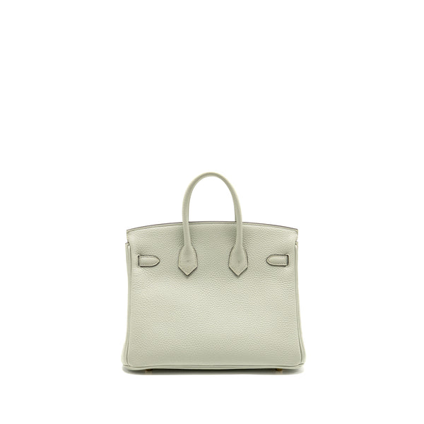 Hermes Birkin 25 togo Gris Neve GHW stamp B