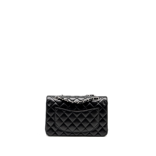 Chanel Small Classic Double Flap Bag lambskin black SHW (microchip)