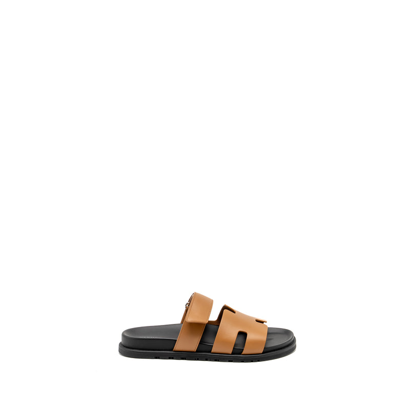 Hermes Size 42 Men’s Chypre Sandals Naturel