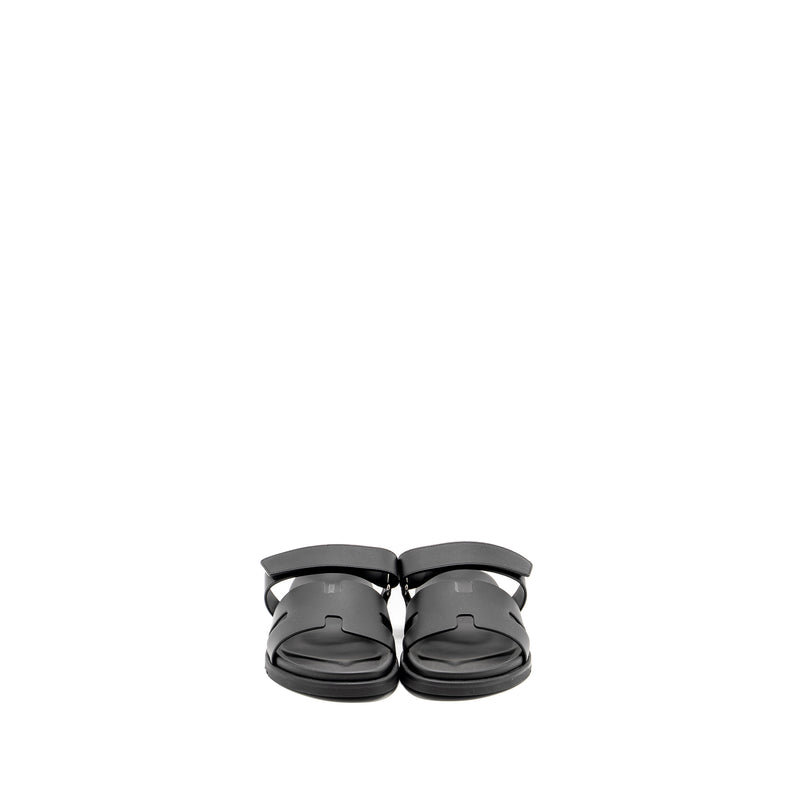 HERMES Size 42 Men’s Chypre Sandals Black