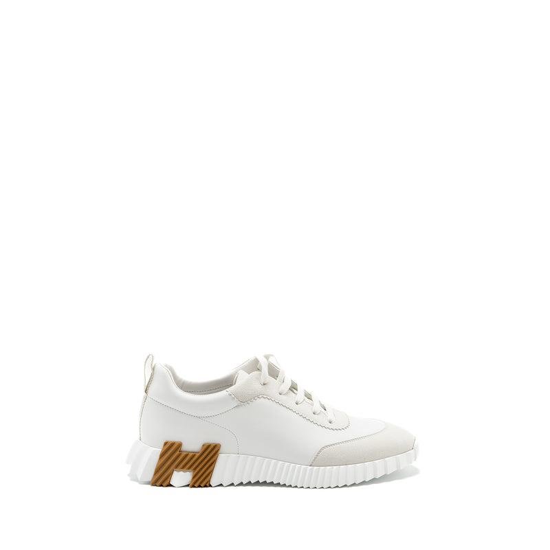Hermes size 41 men’s bouncing sneakers blanc