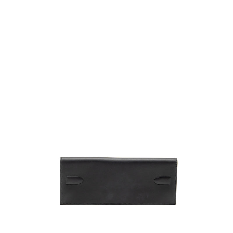 Hermes Birkin Shadow Pochette Swift Black Stamp B