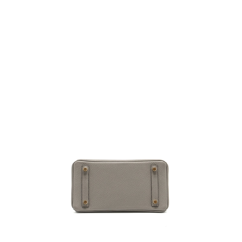 Hermes Birkin 25 togo gris Meyer GHW stamp B