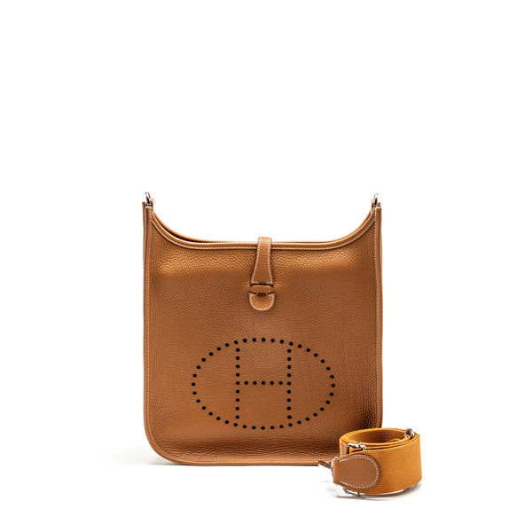 Hermes Evelyne 29 Clemence Gold SHW Stamp U