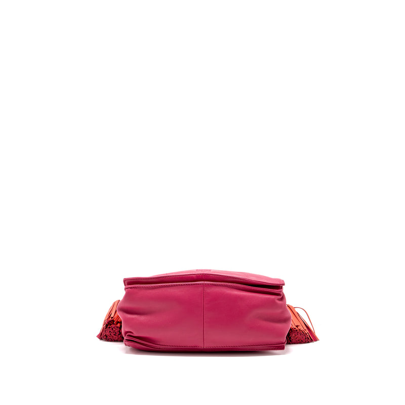 Loewe mini flamenco bag Nappa pink / orange SHW