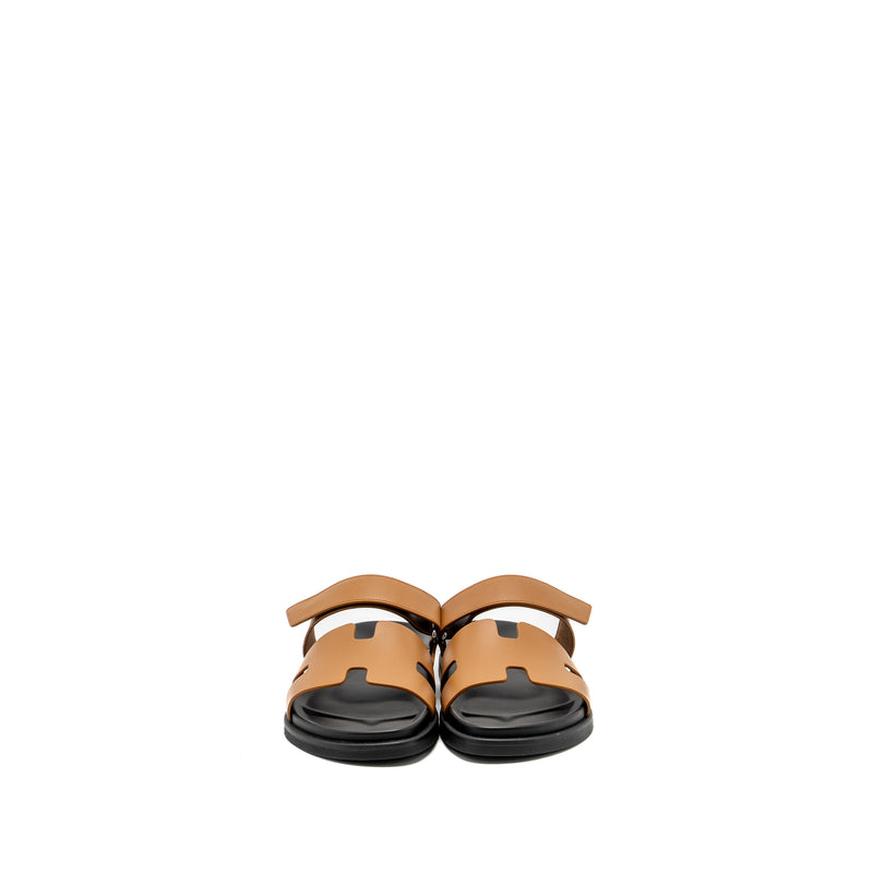 Hermes Size 42 Men’s Chypre Sandals Naturel