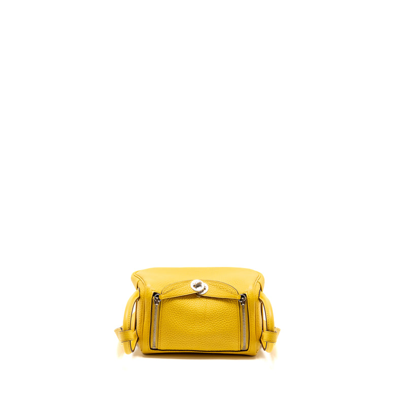 Hermes Mini Lindy Clemence B4 Sun SHW Stamp B