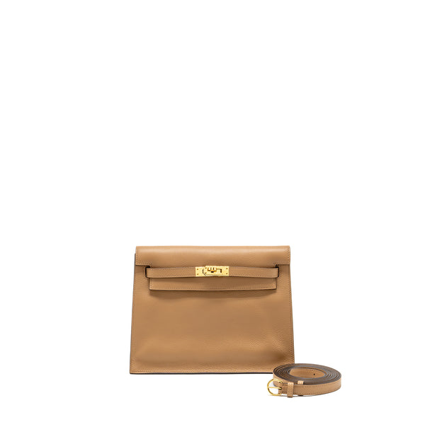 Hermes Kelly Danse Evercolor Chai GHW Stamp Z