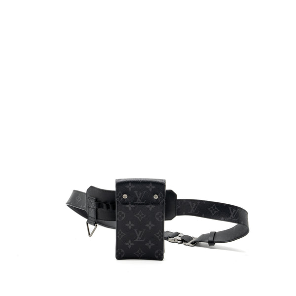 Louis Vuitton Size 90 Utility 35mm Belt Bag Monogram Eclipse Canvas SHW
