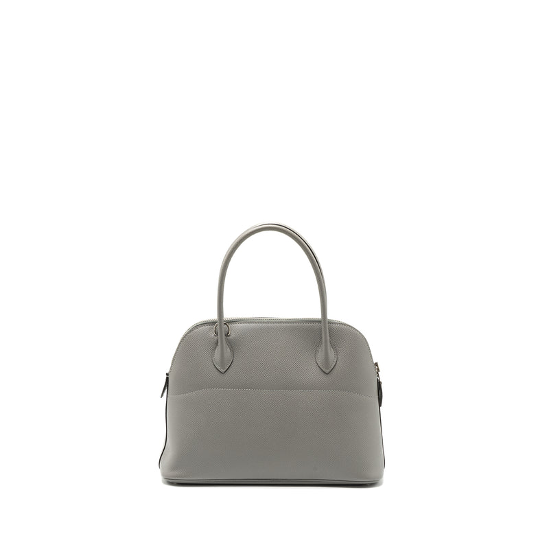 Hermes Bolide 27 Epsom 4Z Gris Mouette SHW Stamp A