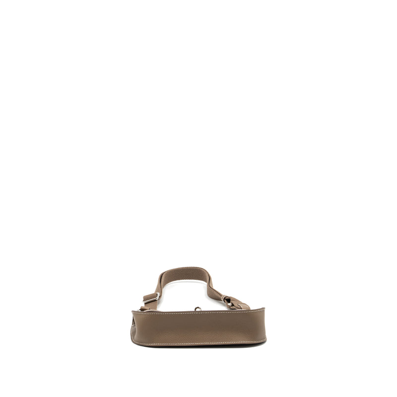 Hermes Mini Jypsiere Evercolor Etoupe SHW Stamp B