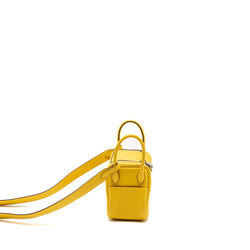 Hermes Mini Lindy Clemence B4 Sun SHW Stamp B