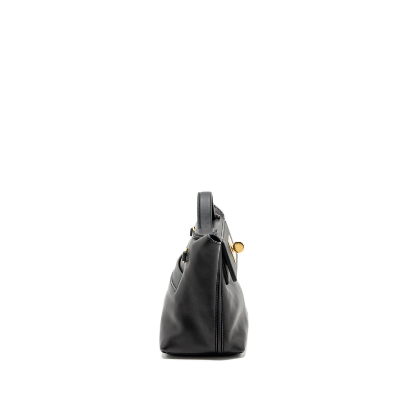 Hermes Mini 24/24 2424-21 bag swift / Volupto black GHW stamp U