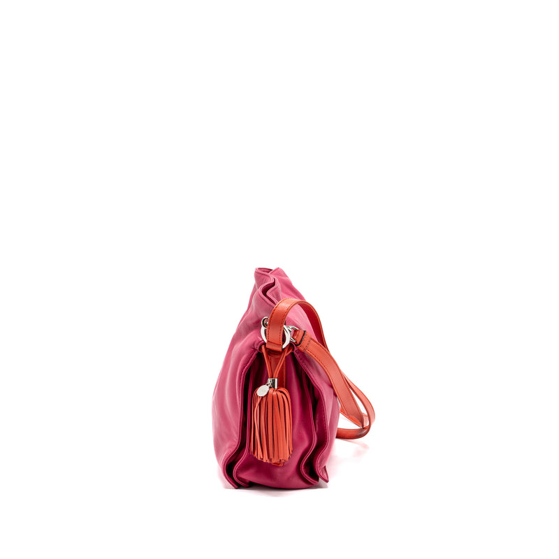 Loewe mini flamenco bag Nappa pink / orange SHW