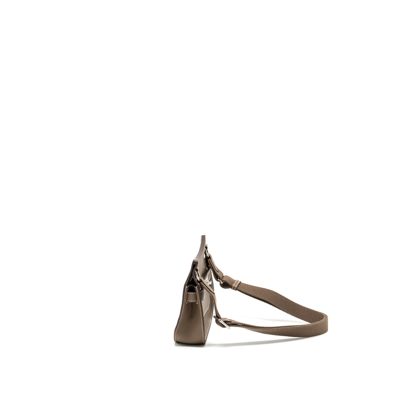 Hermes Mini Jypsiere Evercolor Etoupe SHW Stamp B