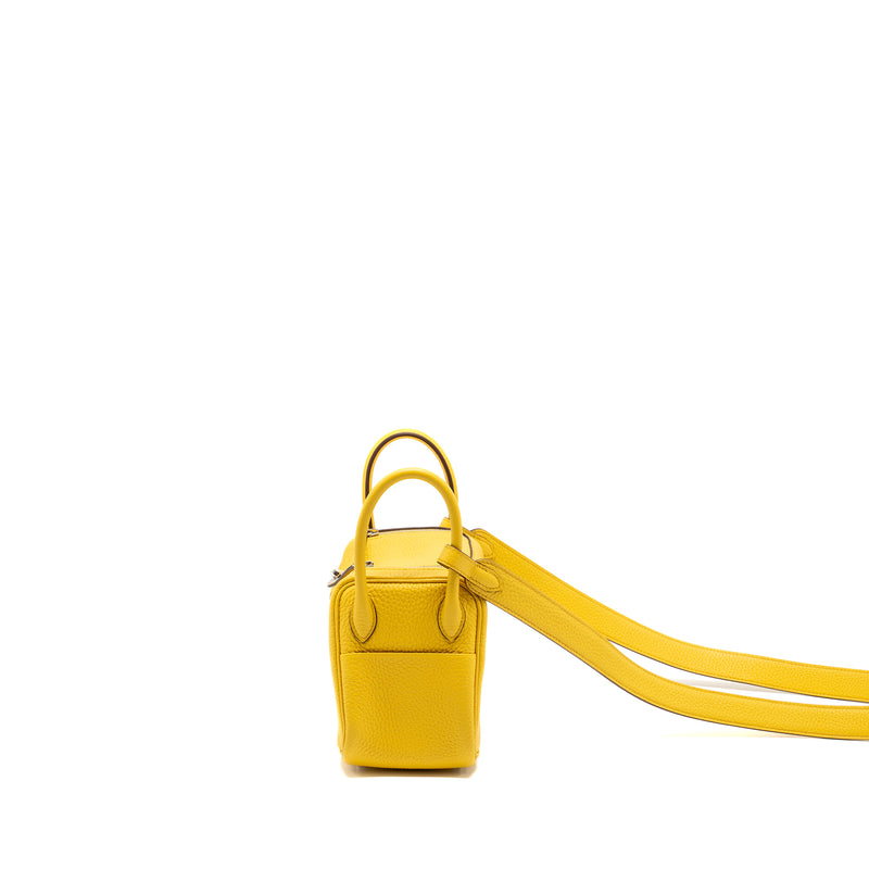 Hermes Mini Lindy Clemence B4 Sun SHW Stamp B