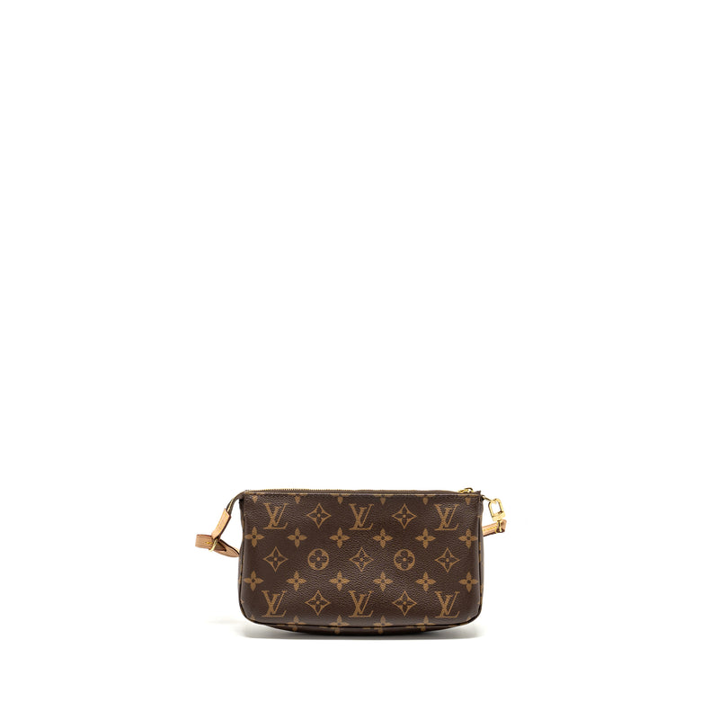 Louis Vuitton Pochette Accessories Monogram Canvas GHW