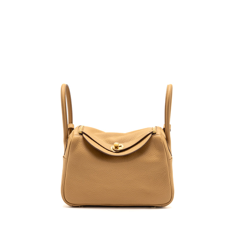 Hermes Lindy 26 Clemence Biscuit GHW Stamp B