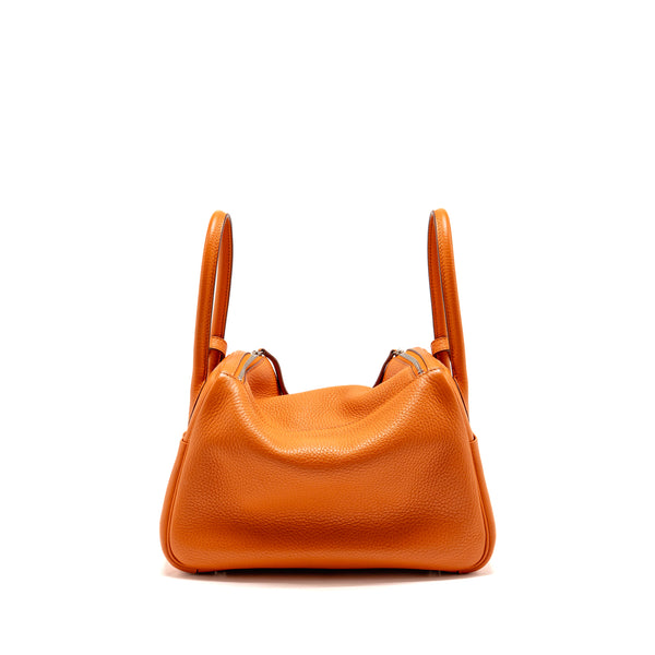 Hermes lindy 26 clemence Orange SHW stamp X